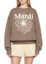 MARDI MERCREDI Flower Graphic Cotton Sweatshirt