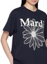  - MARDI MERCREDI - Flower Graphic Cotton T-Shirt