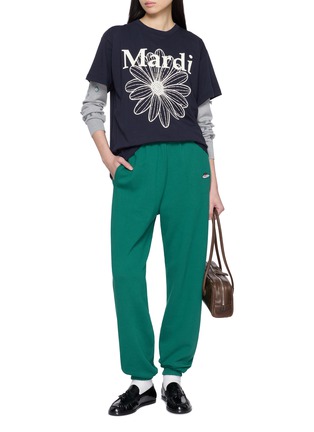 Figure View - Click To Enlarge - MARDI MERCREDI - Flower Graphic Cotton T-Shirt