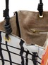 Detail View - Click To Enlarge - MANIPURI - Small Reversible Print Tote Bag