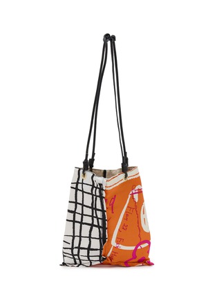 Main View - Click To Enlarge - MANIPURI - Small Reversible Print Tote Bag