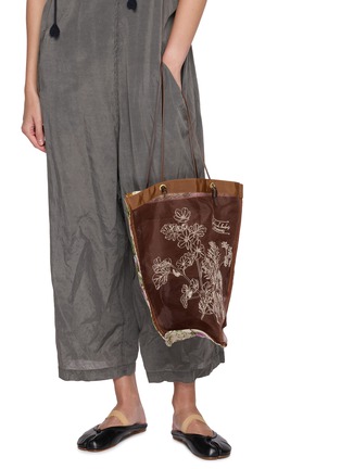 Figure View - Click To Enlarge - MANIPURI - Large Organza Silk Tote Bag
