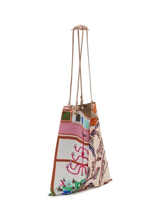 Detail View - Click To Enlarge - MANIPURI - Large Reversible Print Tote Bag