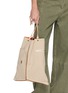 Front View - Click To Enlarge - MANIPURI - Large Reversible Print Tote Bag