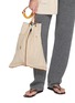 Front View - Click To Enlarge - MANIPURI - Large Paracord Reversible Tote Bag