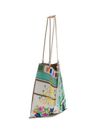 Detail View - Click To Enlarge - MANIPURI - Large Reversible Print Tote Bag