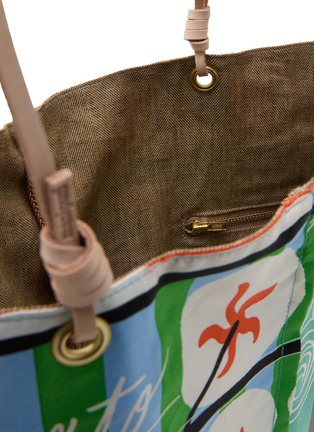 Detail View - Click To Enlarge - MANIPURI - Large Reversible Print Tote Bag