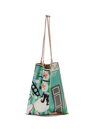 Main View - Click To Enlarge - MANIPURI - Large Reversible Print Tote Bag