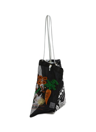 Detail View - Click To Enlarge - MANIPURI - Large Organza Silk Tote Bag