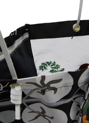 Detail View - Click To Enlarge - MANIPURI - Large Organza Silk Tote Bag