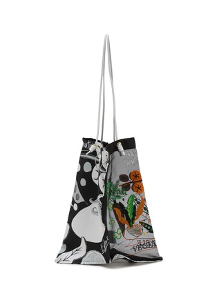 Main View - Click To Enlarge - MANIPURI - Large Organza Silk Tote Bag