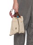 Front View - Click To Enlarge - MANIPURI - Small Paracord Reversible Tote Bag