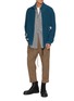 Figure View - Click To Enlarge - SONG FOR THE MUTE - X Birkenstock Flower Zip Up Funnel Neck Jacket