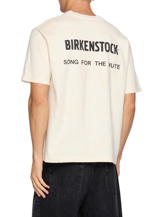 Back View - Click To Enlarge - SONG FOR THE MUTE - X Birkenstock The Artist T-Shirt