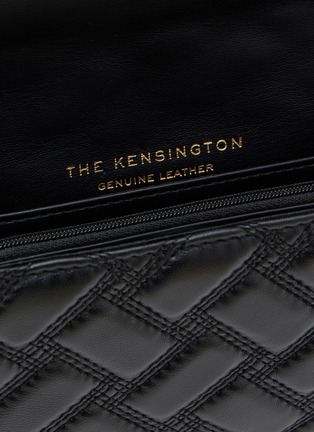 Detail View - Click To Enlarge - KURT GEIGER BAGS - Kensington Quilted Leather Chain Wallet