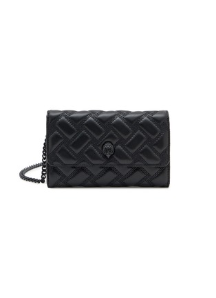 Main View - Click To Enlarge - KURT GEIGER BAGS - Kensington Quilted Leather Chain Wallet