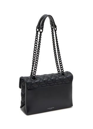 Detail View - Click To Enlarge - KURT GEIGER BAGS - Medium Kensington Quilted Leather Shoulder Bag
