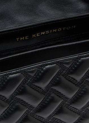 Detail View - Click To Enlarge - KURT GEIGER BAGS - Medium Kensington Quilted Leather Shoulder Bag