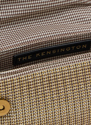 Detail View - Click To Enlarge - KURT GEIGER BAGS - Mini Kensington Crystal Embellished Fabric Shoulder Bag