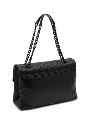Detail View - Click To Enlarge - KURT GEIGER BAGS - XXL Kensington Quilted Leather Shoulder Bag