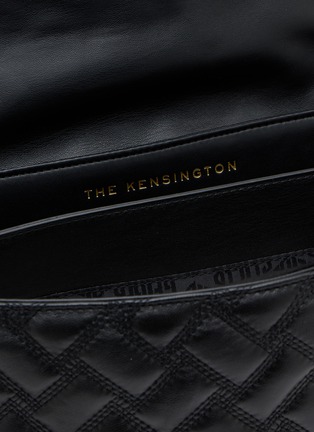 Detail View - Click To Enlarge - KURT GEIGER BAGS - XXL Kensington Quilted Leather Shoulder Bag