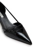 Detail View - Click To Enlarge - PRADA - 45 Decollete Mignon D'orsay Leather Pumps