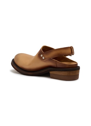 Detail View - Click To Enlarge - MIU MIU - Leather Slingback Mules