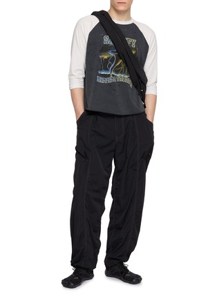 Figure View - Click To Enlarge - SATISFY - MothTech Baseball Tee