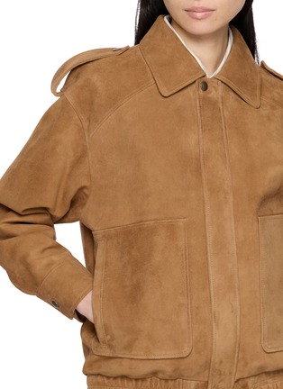  - TONYWACK - Suede Bomber Jacket