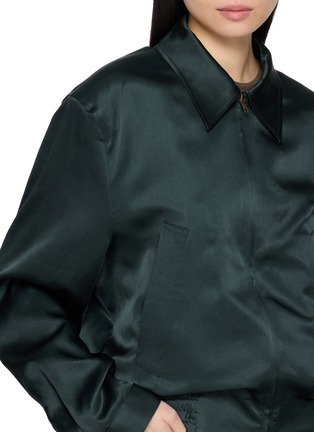  - TONYWACK - Silk Cotton Swing Jacket