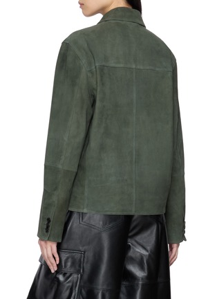 Back View - Click To Enlarge - TONYWACK - Suede Chore Jacket