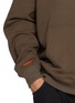  - UNNA - Slow Motion Logo Embroidered Hoodie
