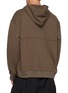 Back View - Click To Enlarge - UNNA - Slow Motion Logo Embroidered Hoodie