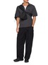 Figure View - Click To Enlarge - UNNA - Cotton Polo Run Shirt