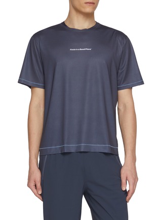 Main View - Click To Enlarge - UNNA - Wavy T-Shirt