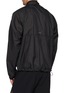 Back View - Click To Enlarge - UNNA - Smiles Windstopper Half Zip Stand Collar Jacket