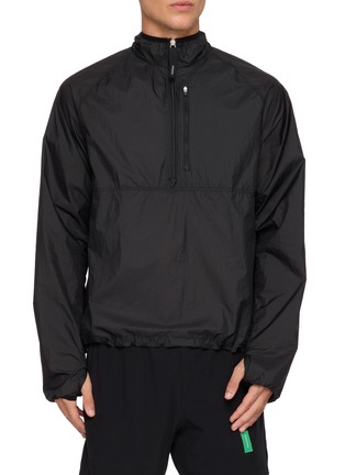 Main View - Click To Enlarge - UNNA - Smiles Windstopper Half Zip Stand Collar Jacket