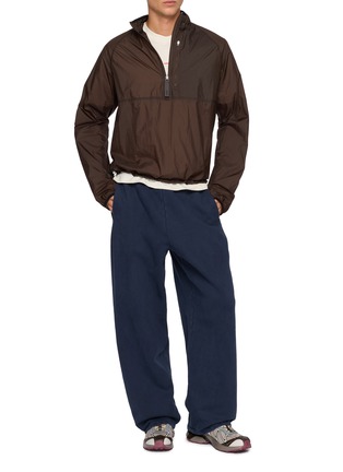 Figure View - Click To Enlarge - UNNA - Smiles Windstopper Half Zip Stand Collar Jacket