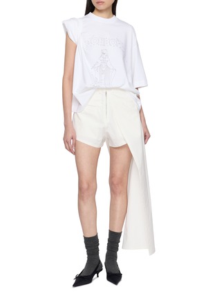 Figure View - Click To Enlarge - BONBOM - Finish The Drawing Connecting Dots Graphic T-Shirt