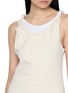  - BONBOM - Twisting Two Tone Layered Tank Top