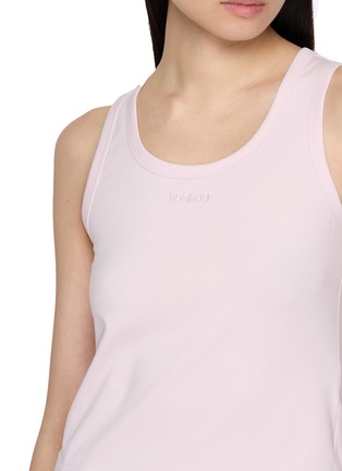  - BONBOM - Back Lace Up Cropped Tank Top