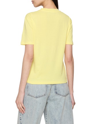 Back View - Click To Enlarge - BONBOM - Pinched Logo T-Shirt