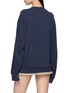 Back View - Click To Enlarge - BONBOM - Asymmetric Shirring Button Front Cardigan