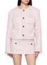 BONBOM Tweed Cropped Blazer