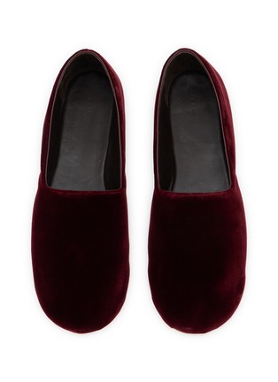 Figure View - Click To Enlarge - THE ROW - Ponto Velvet Slippers