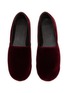 Figure View - Click To Enlarge - THE ROW - Ponto Velvet Slippers