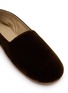 Detail View - Click To Enlarge - THE ROW - Ponti Velvet Slip-Ons