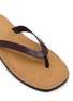 Detail View - Click To Enlarge - THE ROW - City Leather Flip Flops