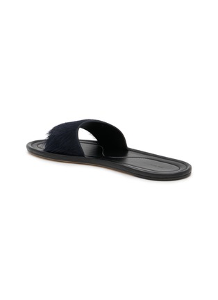Detail View - Click To Enlarge - THE ROW - Malick Hairy Leather Slides