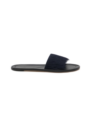 Main View - Click To Enlarge - THE ROW - Malick Hairy Leather Slides